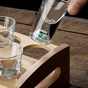 Amazon | ショットグラスセット 15ml ヘビーベース、ウイスキー